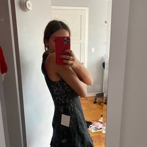 NWT Lulus black lace dress
